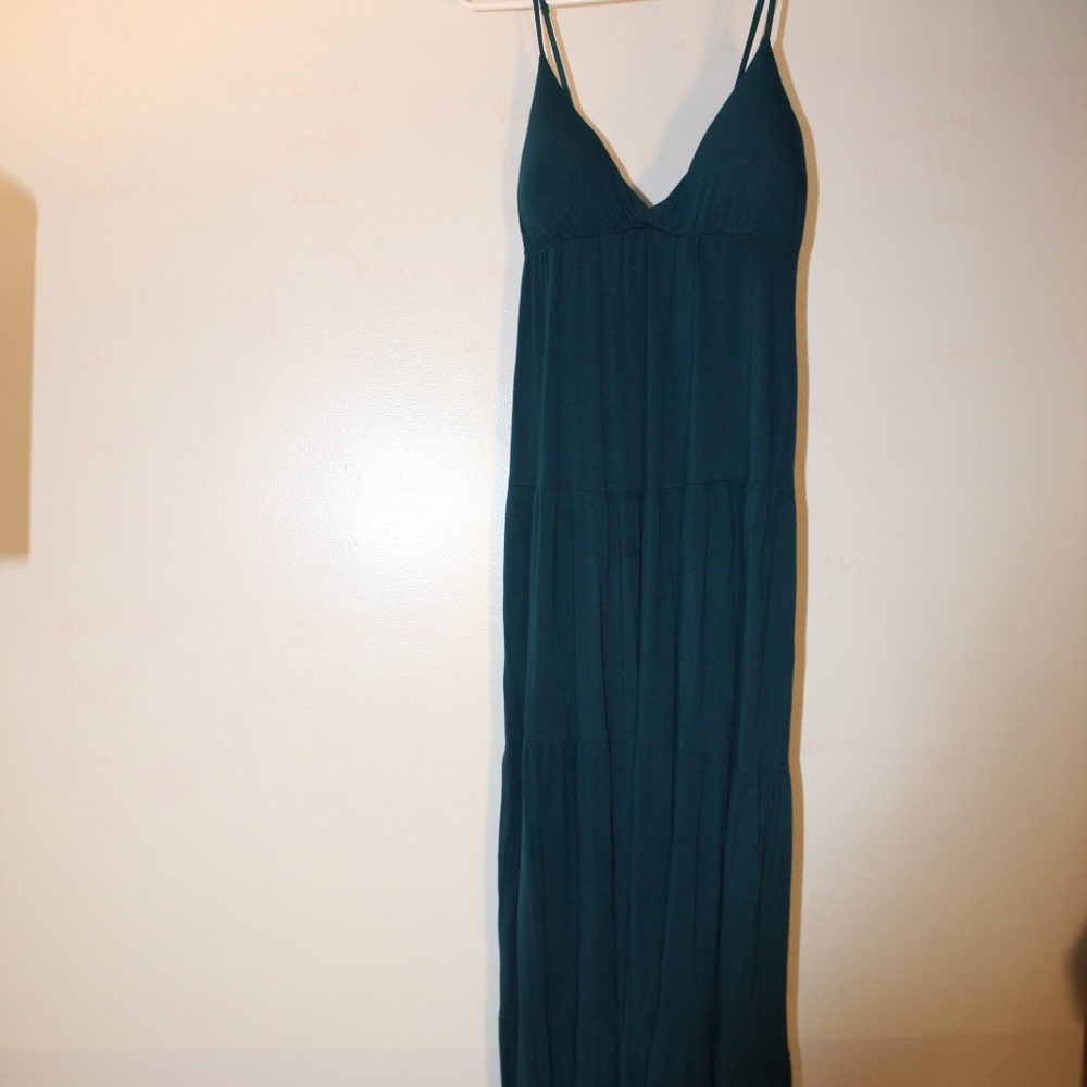 Floor length Maxi Dress Deep Teal